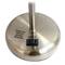 LimeLights 19.5" Brushed Steel Base Lamps with Charging Outlets, 2ct.